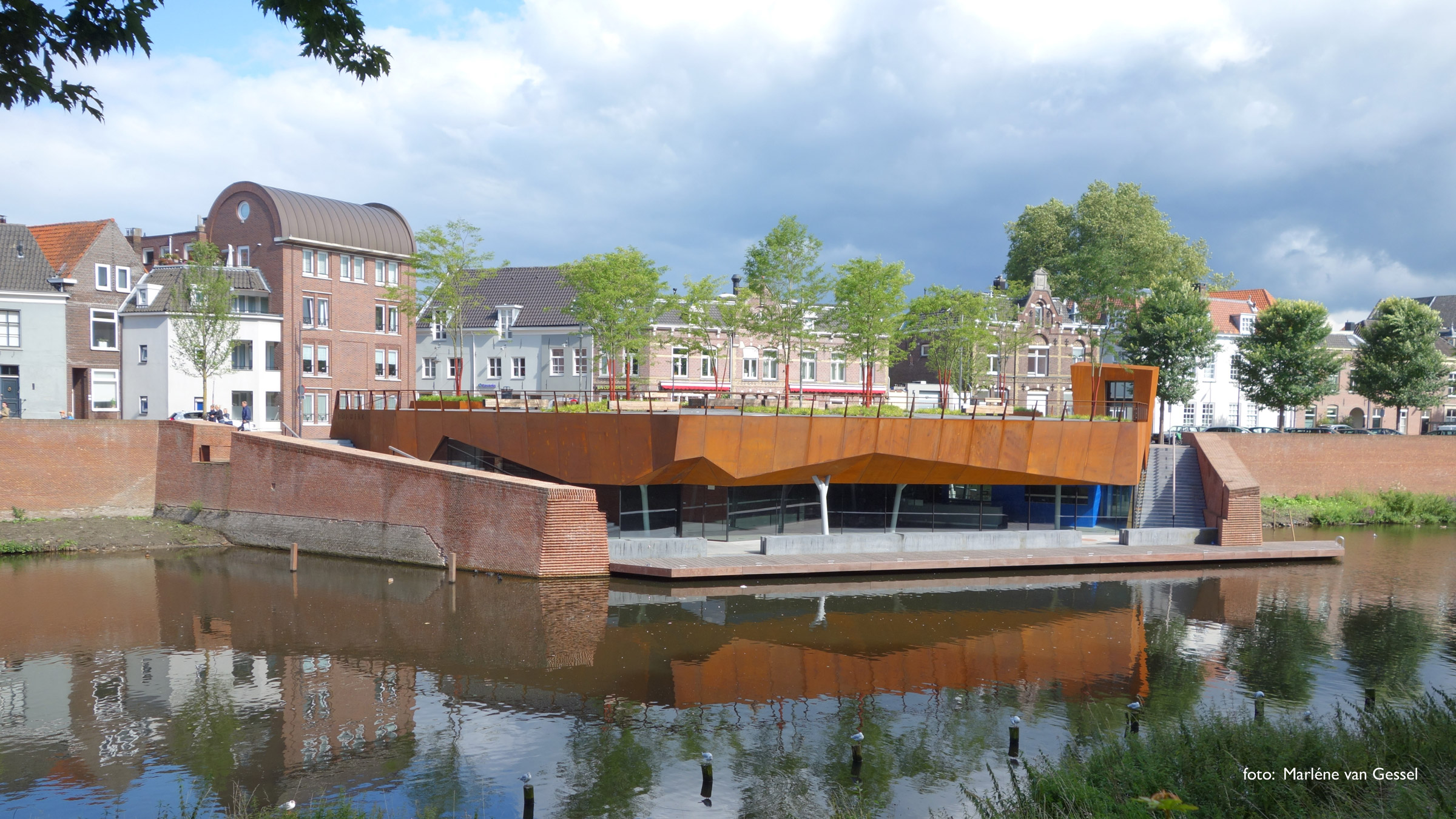 Dakpark, straat en steigers Bolwerk Sint Jan